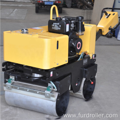 Walk-behind diesel asphalt small road roller double drum roller compactor FYL-800C